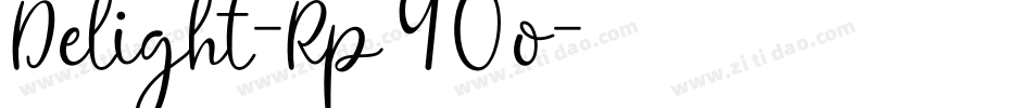 Delight-Rp90o字体转换