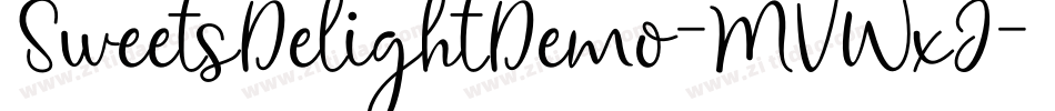 SweetsDelightDemo-MVWxJ字体转换
