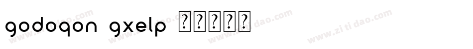 Godoqon-gxElp字体转换