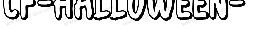 CF-Halloween字体转换