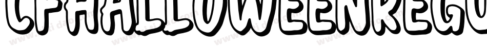 CfHalloweenRegular-qZ7dd字体转换