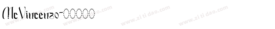 McVincenzo字体转换