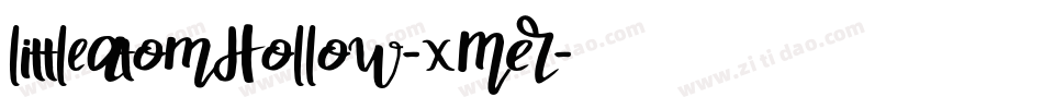 LittleAtomHollow-xMER字体转换