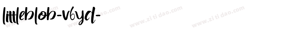 LittleBlob-v6yD字体转换