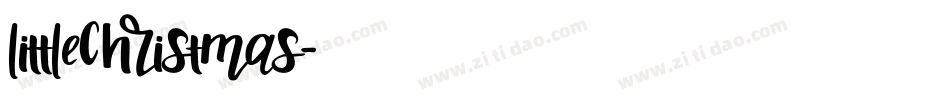 LittleChristmas字体转换