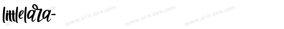 LittleLara字体转换