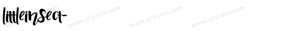 littleinsect字体转换