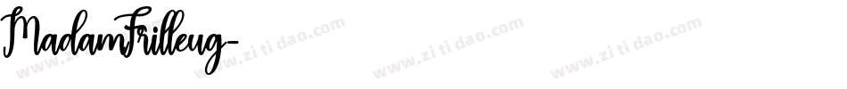 MadamFrilleug字体转换