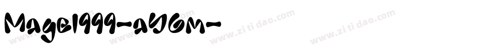 Mage1999-aYGm字体转换