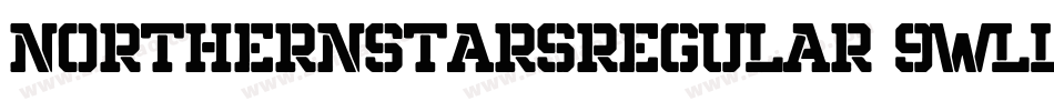 NorthernStarsRegular-9wlL字体转换