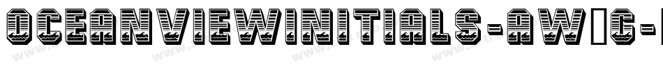 OceanViewInitials-Aw6g字体转换