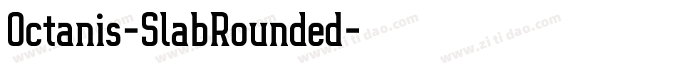 Octanis-SlabRounded字体转换