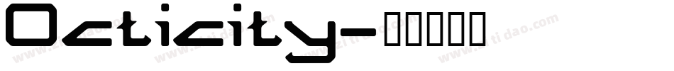 Octicity字体转换