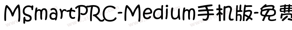 MSmartPRC-Medium手机版字体转换