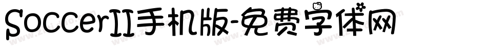 SoccerII手机版字体转换