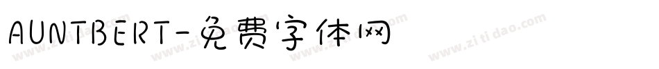 AUNTBERT字体转换