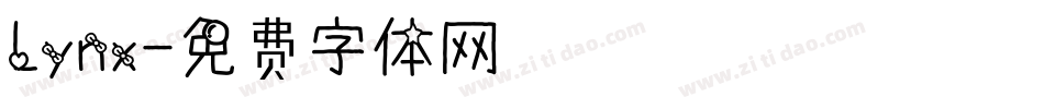 Lynx字体转换