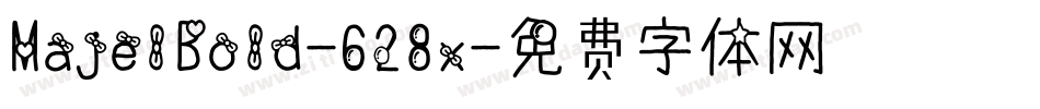 MajelBold-628x字体转换