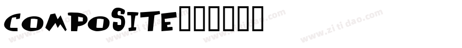 Composite字体转换