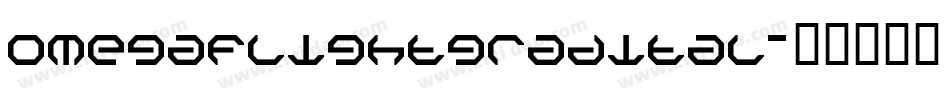 omegaflightgradital字体转换