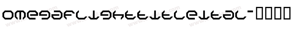 omegaflighttitleital字体转换