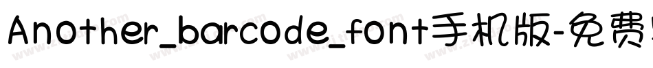 Another_barcode_font手机版字体转换