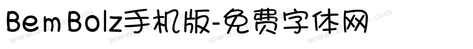 BemBolz手机版字体转换
