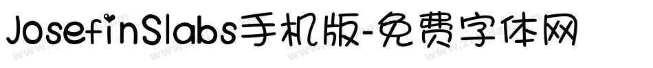 JosefinSlabs手机版字体转换