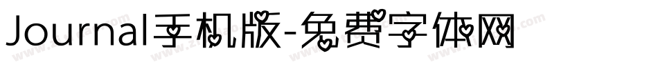 Journal手机版字体转换