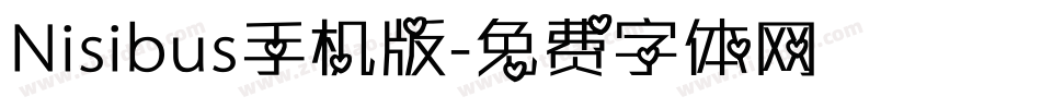 Nisibus手机版字体转换