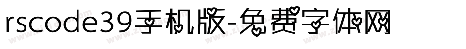 rscode39手机版字体转换