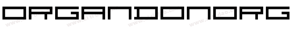 OrganDonorGuts字体转换