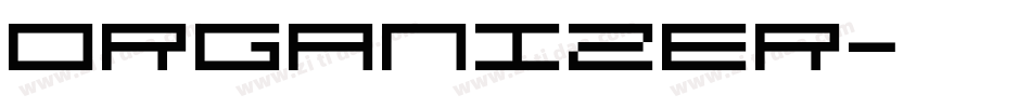 Organizer字体转换