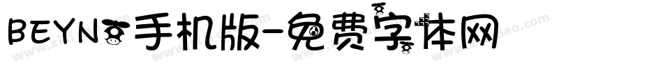 BEYNO手机版字体转换