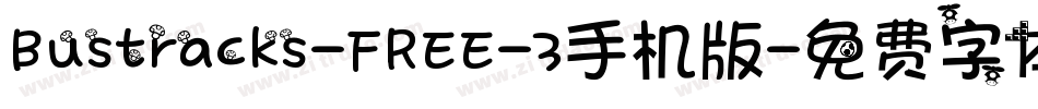 Bustracks-FREE-3手机版字体转换