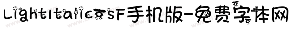 LightItalicOsF手机版字体转换