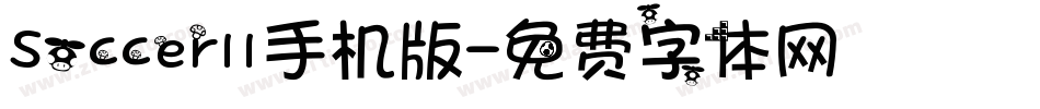 SoccerII手机版字体转换