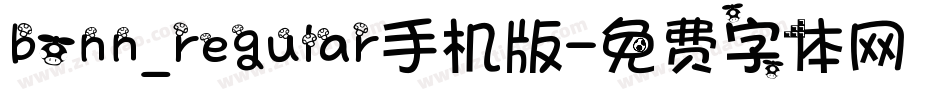 bonn_regular手机版字体转换