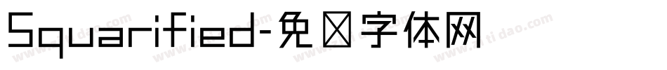 Squarified字体转换