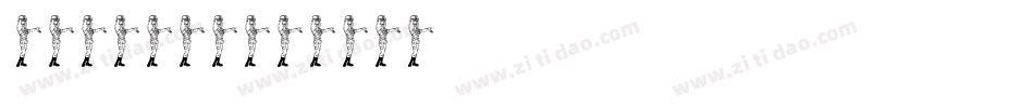 26字母表字体字体转换