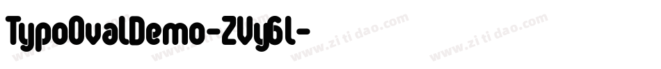 TypoOvalDemo-ZVy6l字体转换