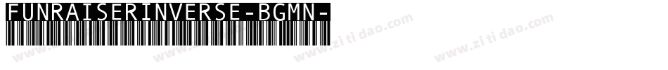 FunRaiserInverse-Bgmn字体转换