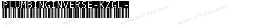 PlumbingInverse-KzGl字体转换