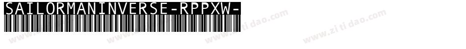 SailormanInverse-RppxW字体转换