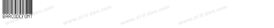 BarcodeFont转换器字体转换