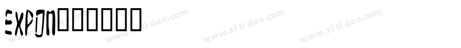 EXPON字体转换