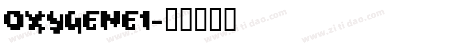 OXYGENE1字体转换