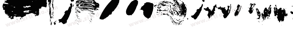 BrushOfAnarchy-WOmY字体转换