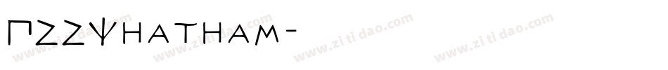 P22Chatham字体转换