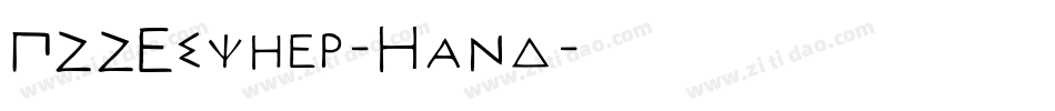 P22Escher-Hand字体转换